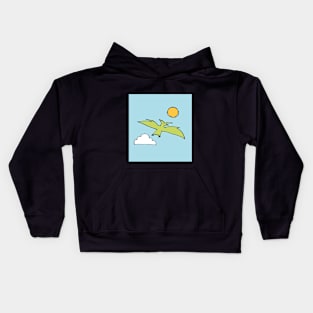 A DEADLY KILLER PTERODACTYL Kids Hoodie